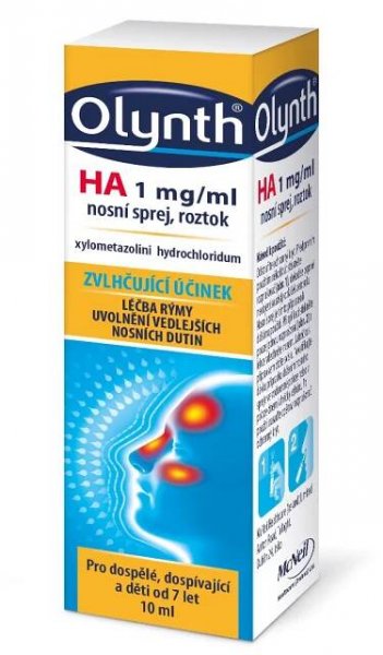 OLYNTH® HA 1 mg/ml nosní sprej, roztok 10 ml