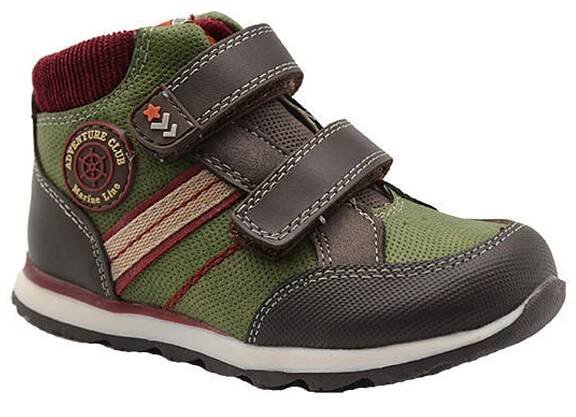 boty chlapecké celoroční, Bugga, B00144-14, khaki