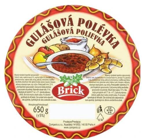 Polévka gulášová Brick v akci levně | Kupi.cz