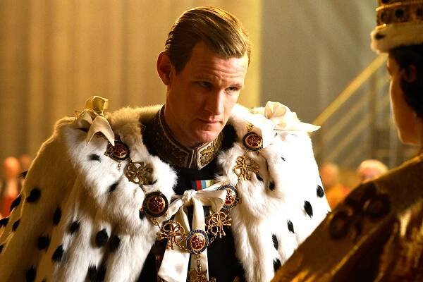 Matt Smith as Prince Philip in The Crown