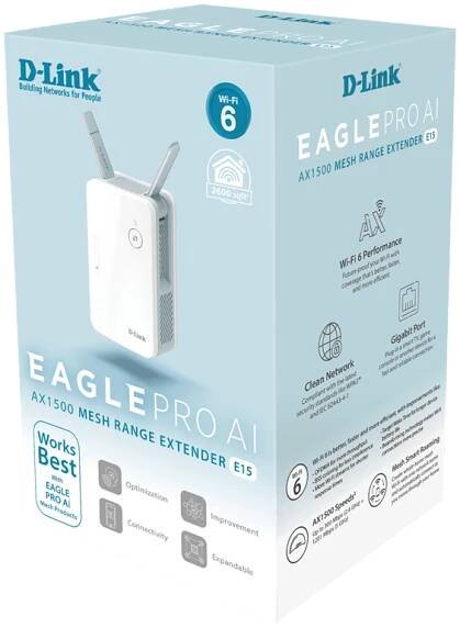 Společnost D-Link rozšiřuje řadu EAGLE PRO AI o zcela nový Wi-Fi 6 Mesh systém a extender – PressOffice