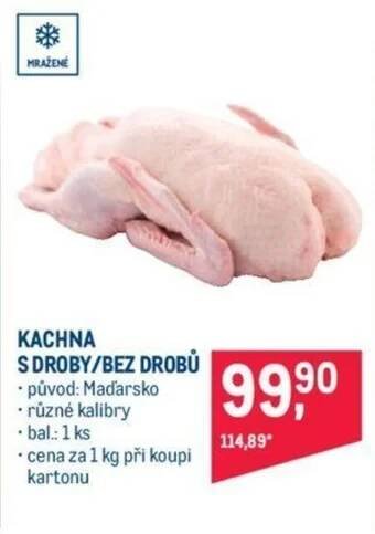 Makro KACHNA S DROBY/BEZ DROBŮ nabídka