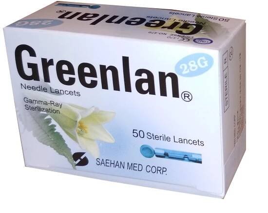 ELEMENT Greenland 28G lanceta 50 ks