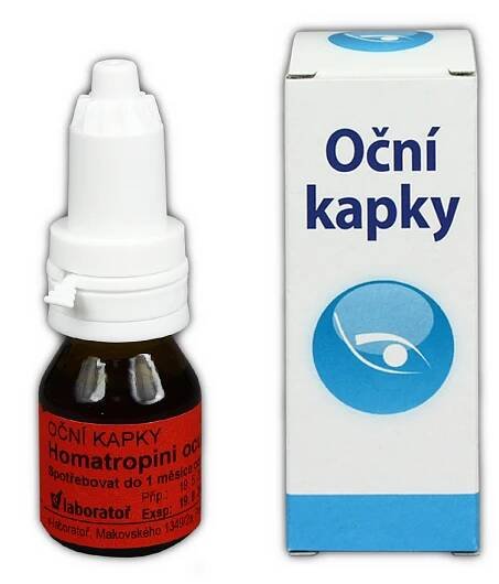 Homatropini hydrobromidi oculoguttae 1% 10g cS