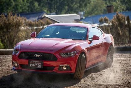 The Mustang GT is fitted with a 5.0-liter V8 that's charming and powerful