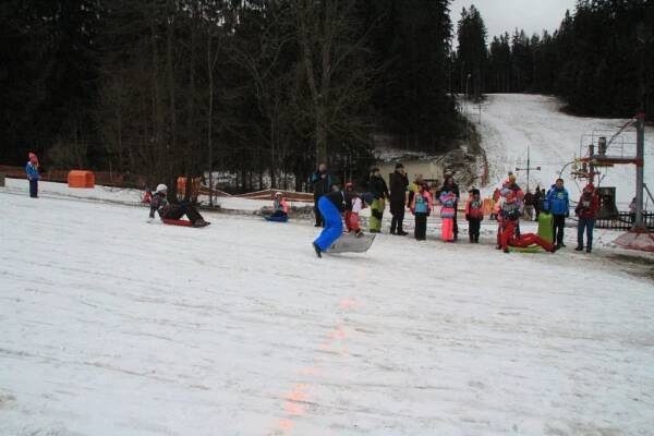 OBRAZEM: Sportovní den ve SKI Libín