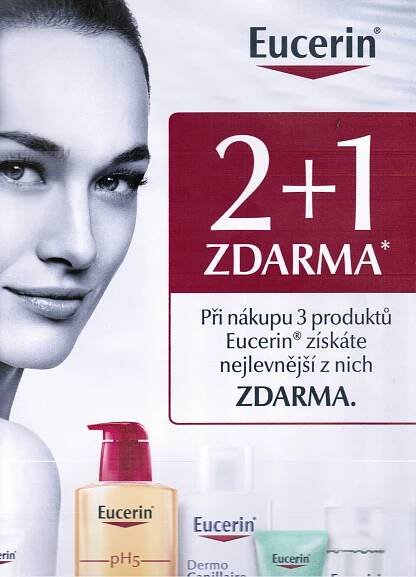 Eucerin 2+1 ZDARMA – Nová lékárna Moravské Budějovice