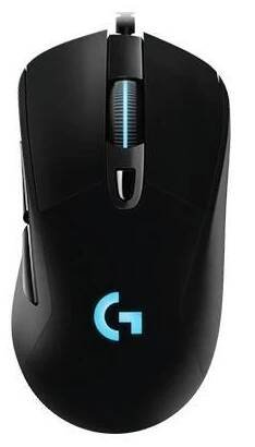Logitech G403 Hero, herní myš, 16000dpi, RGB, USB, černá