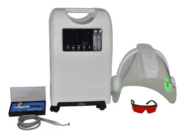 GENERÁTOR KYSLÍKU OLIVE BEAUTY (s LED helmou)