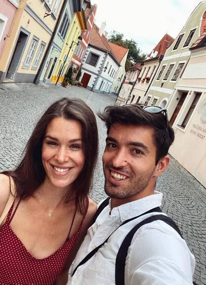 Olga a Jakub Plojharovi předávají štafetu 6x5 z jižních Čech