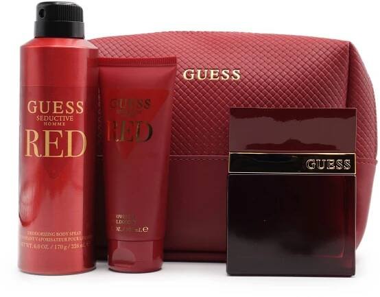 GUESS Seductive Red For Men EdT Set 370 ml