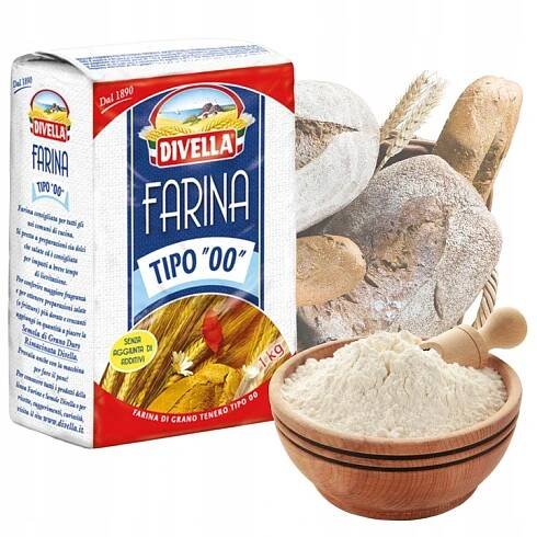 PŠENIČNÁ mouka FARINA 00 1 kg DIVELLA