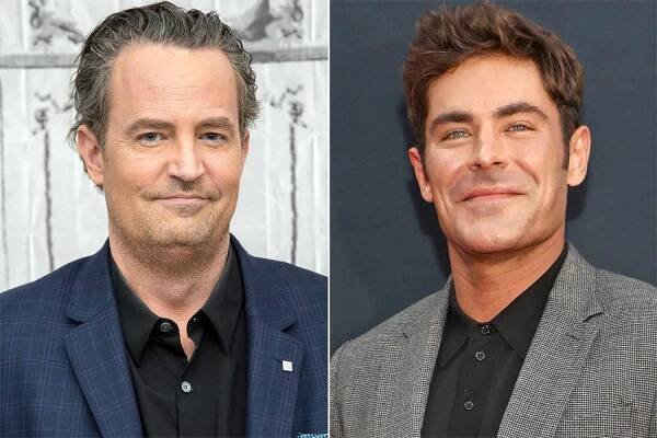 Matthew Perry reveals Zac Efron turned down playing a younger version of him in new movie