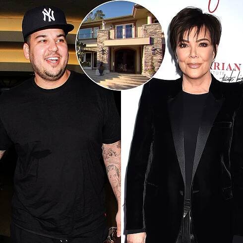 Rob Kardashian Lives Kris Jenner Old KUWTK Home Its Exactly Same