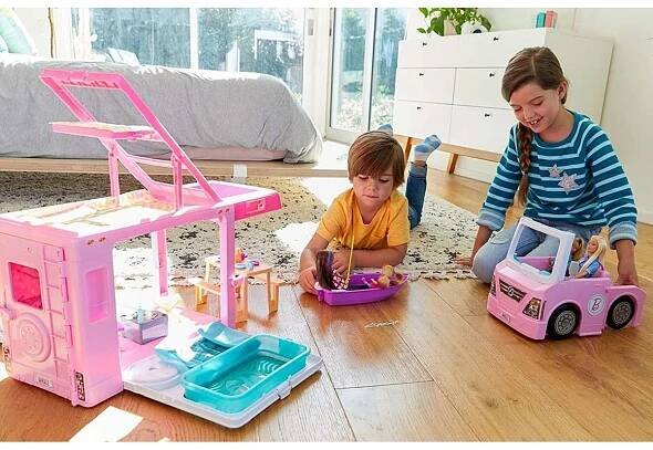 Barbie karavan snů 3 v 1