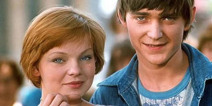 Vladimír Dlouhý s hereckou kolegyní Monikou Hálovou ve filmu Hop – a je tu lidoop 