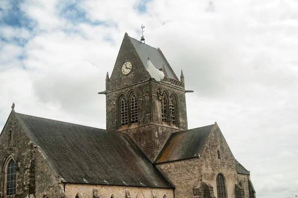 75th Anniversary of D-Day - John Steele tribute Saint Mere Eglise