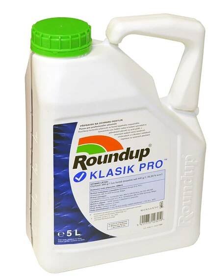 Roundup Klasik Pro 5 l od 1 500 Kč