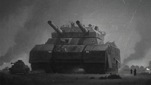 P.1000 Ratte: německý obří supertank, který měl zvrátit 2. světovou válku