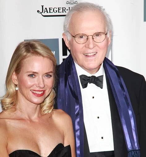 Naomi Watts and Charles Grodin attend the opening night gala world premiere of "Captain Phillips"