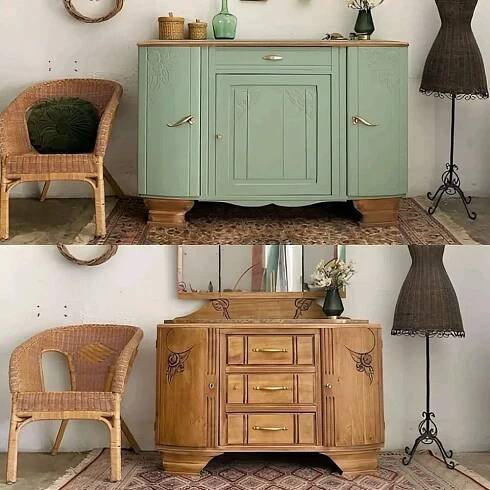 Rénovation meuble type art déco | Relooking de mobilier, Renovation meuble, Relooking meuble