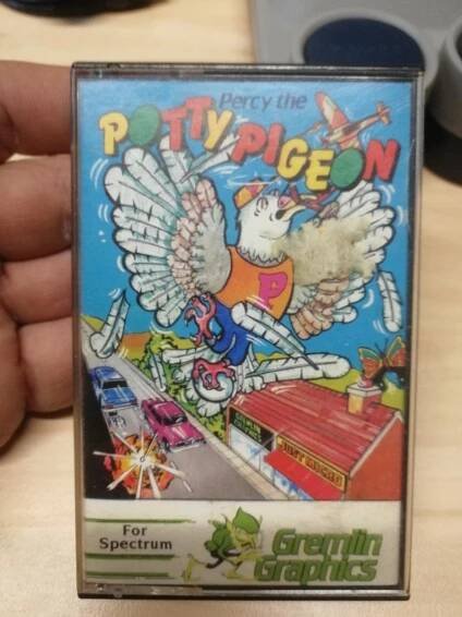 HRA NA ZX SPECTRUM - POTTY PIGEON - Počítače a hry
