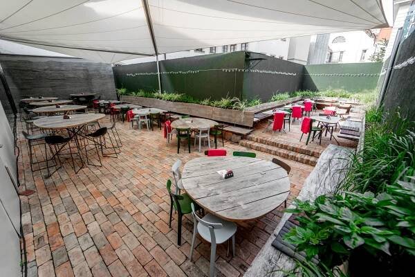 Restaurace s venkovním posezením v Praze