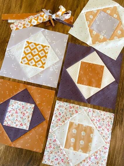 Free pattern: More “Floating Squares” blocks – Carried Away Quilting