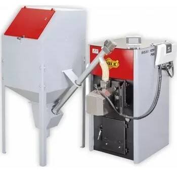 Zásobník pelet plechový svařovaný Rojek 300 l, pro kotle KTP PELLET (pravý/levý)