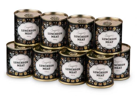 luncheon meat set