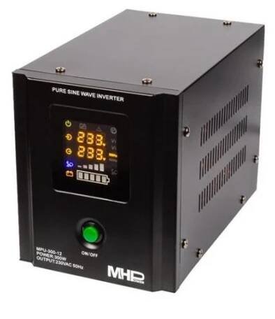 Záložní zdroj MHPower MPU300-12,UPS,300W, čistá sinus