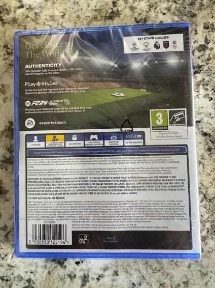 FC24 PS4 Brand New Factory Sealed Fifa 24 Soccer Football EA Sports FC 24