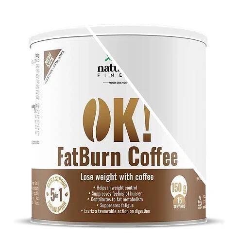 OK!FatBurn Coffee 1+1 ZDARMA – Naturesfinest