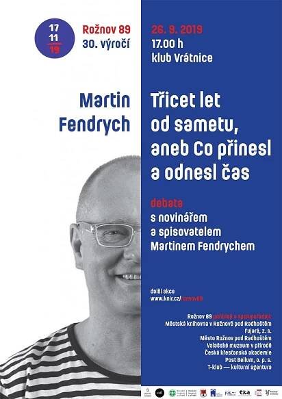 Martin Fendrych, novinář - diskuse
