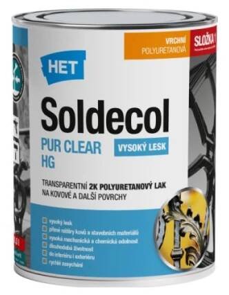 Soldecol PUR CLEAR HG (složka 1) - KMB barvy, s.r.o.