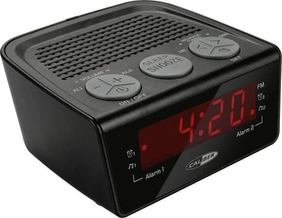 Caliber HCG014 elektronické budík černá časů buzení 2