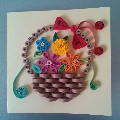 Přání - technika quilling – Potvor - pomáhat tvořit