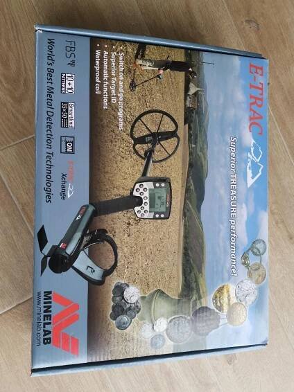 Minelab E-Trac plus - stav nového detektoru - Elektro