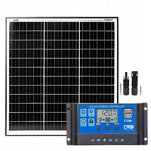 Solární sada 50W 10A 2xUSB