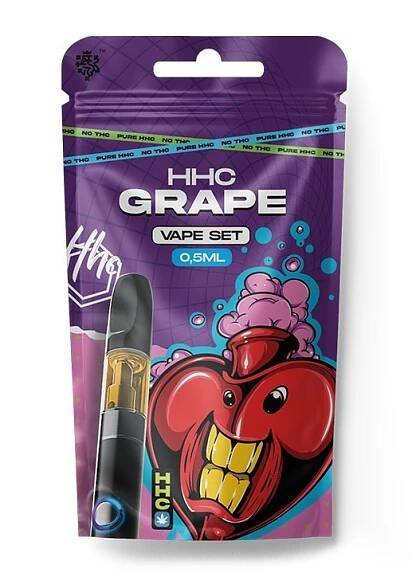 HHC Vaporizer Grape 94% HHC s 6% terpenů z USA