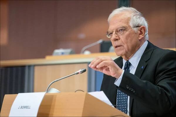 Josep Borell na návšteve v USA nabáda na urýchlenie podpory pre Ukrajinu