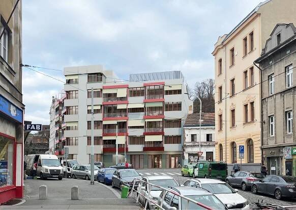 Družstevní dům Podolí - FA ČVUT