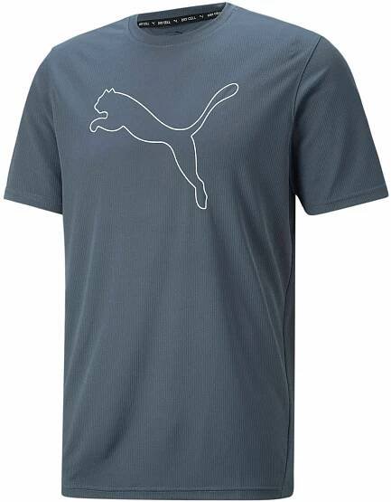 Pánské tričko Puma Performance Cat Tee Evening Sky