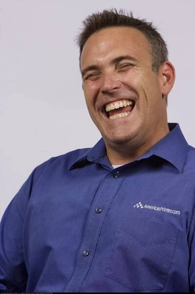 The Happy Man in Blue