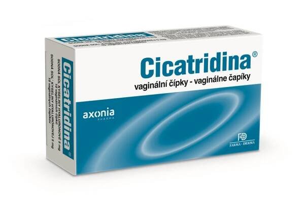 CICATRIDINA Vaginální čípky 2 g 10 kusů (Vaginální čípky a krémy) - Intimní