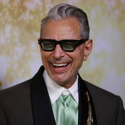 Jeff Goldblum is wearing a pair of £700 shades that were actually named after him