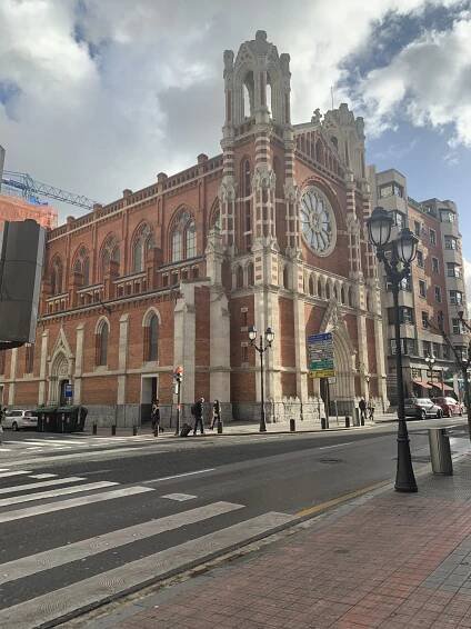 Sacred Heart Church, Bilbao Spain