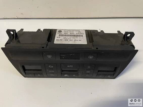 Ovládání topení/climatronic Audi A6 4B0820043AQ 4B0 820 043 AQ