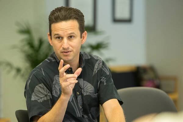Senator Brian Schatz Editorial Board, Thursday May 5, 2016.