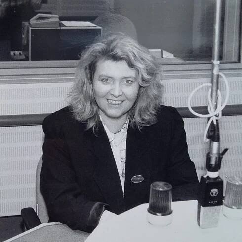 Lída Rakušanová v listopadu 1989 vysílala pořad Události a názory v Rádiu Svobodná Evropa | foto: archiv Lídy Rakušanové